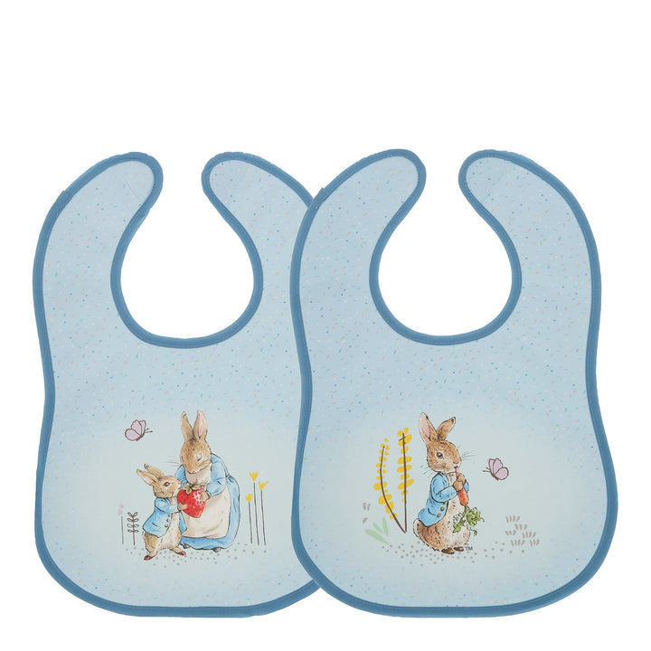 Peter Rabbit Children's Bibs (Set of 2)