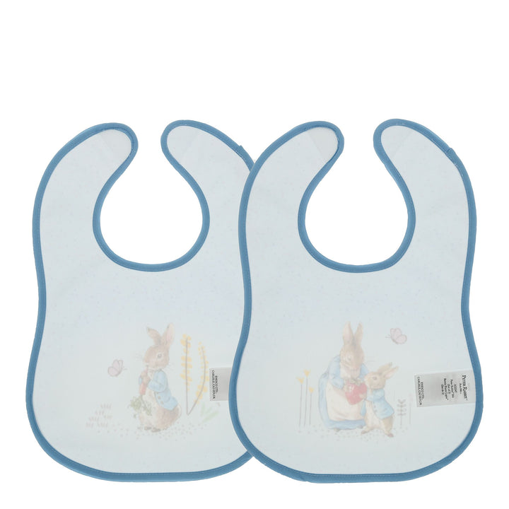 Peter Rabbit Children's Bibs (Set of 2)