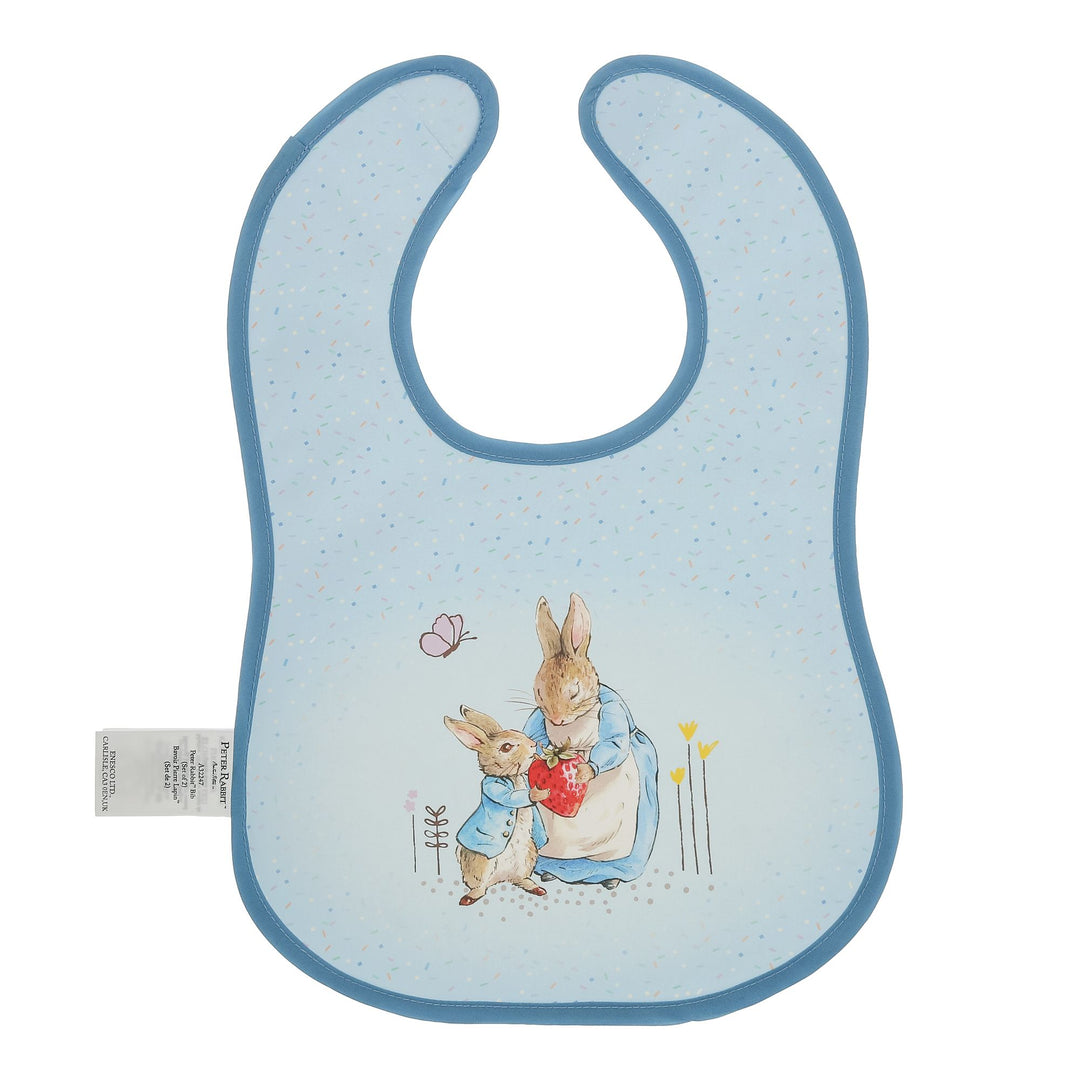 Peter Rabbit Children's Bibs (Set of 2)