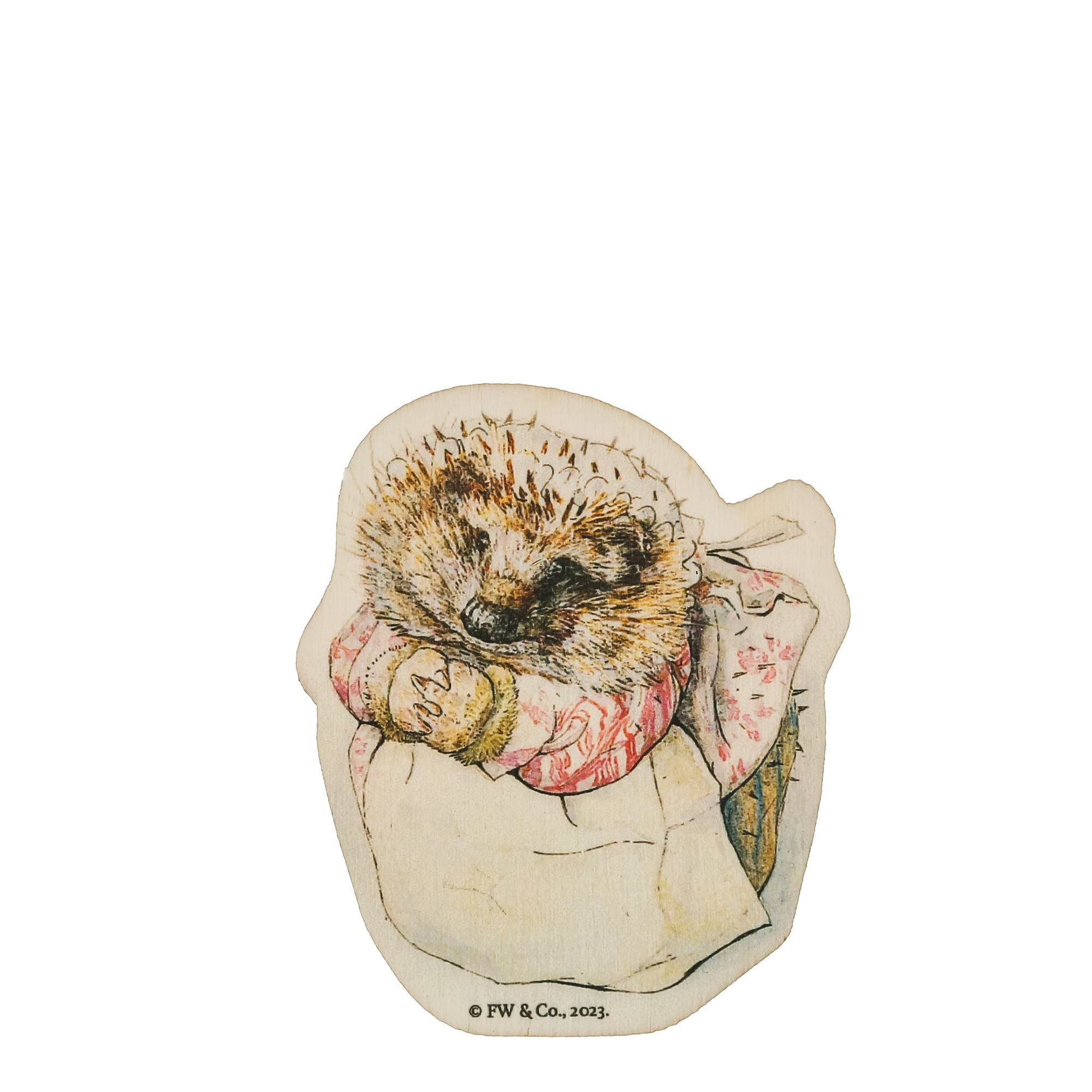 Mrs. Tiggy-Winkle Wooden Magnet – Beatrix Potter Gifts by Enesco