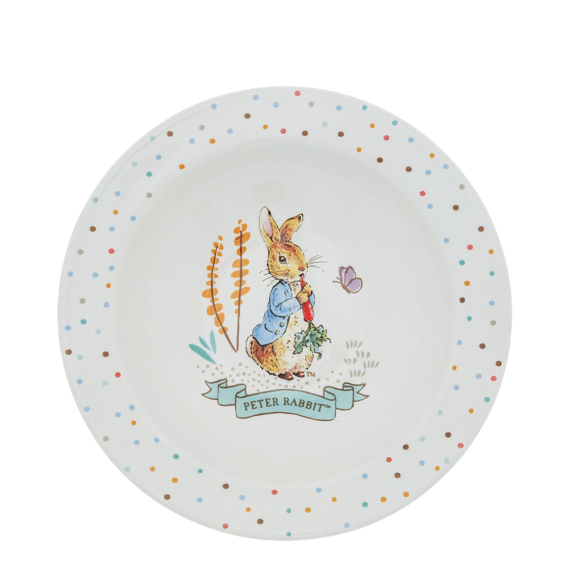 Peter Rabbit 3 Piece Ceramic Dinner Set – Beatrix Potter Gifts by