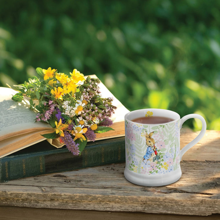 Peter Rabbit with Radish English Garden Mug