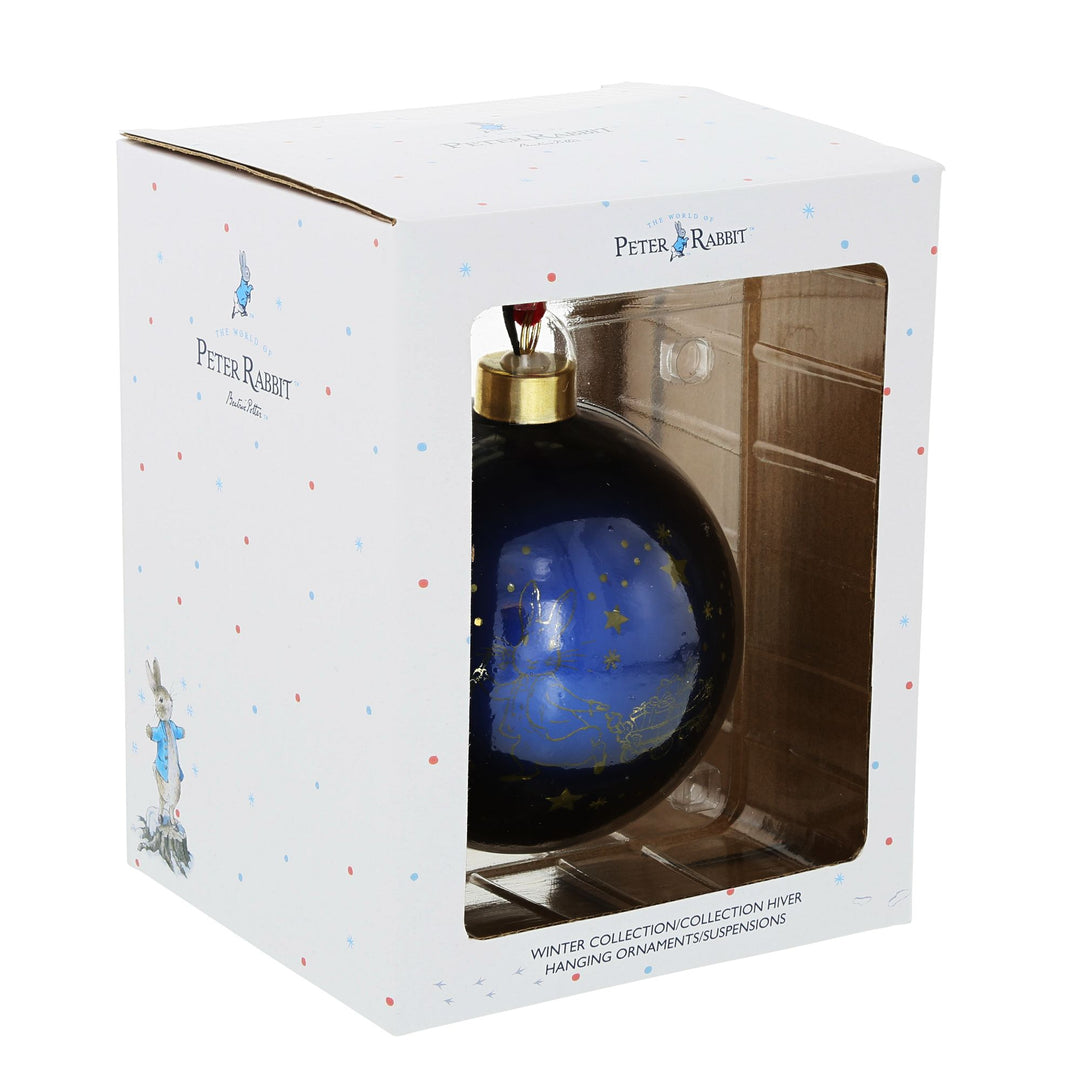 Peter Rabbit LED Bauble - Midnight Blue