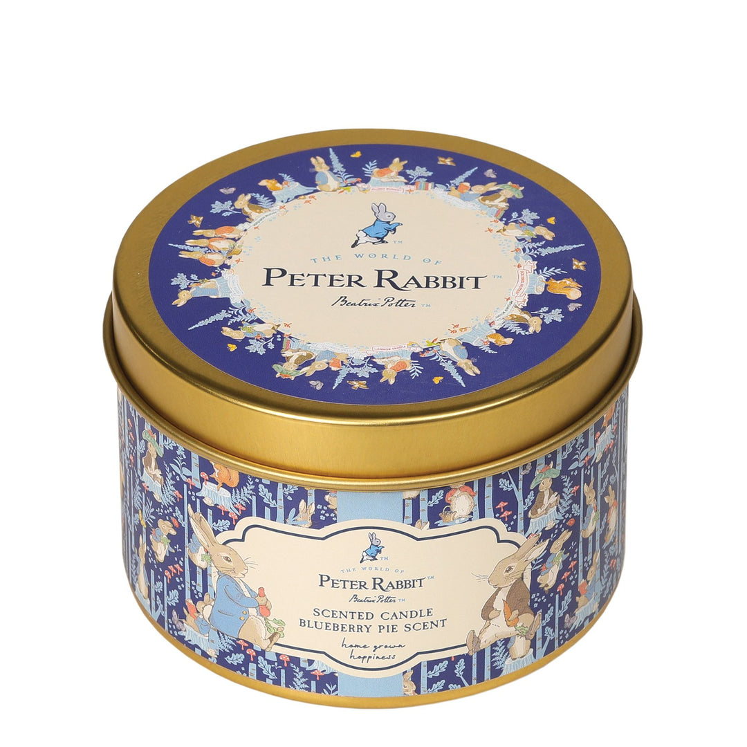 Peter Rabbit Blueberry Pie Tin Candle