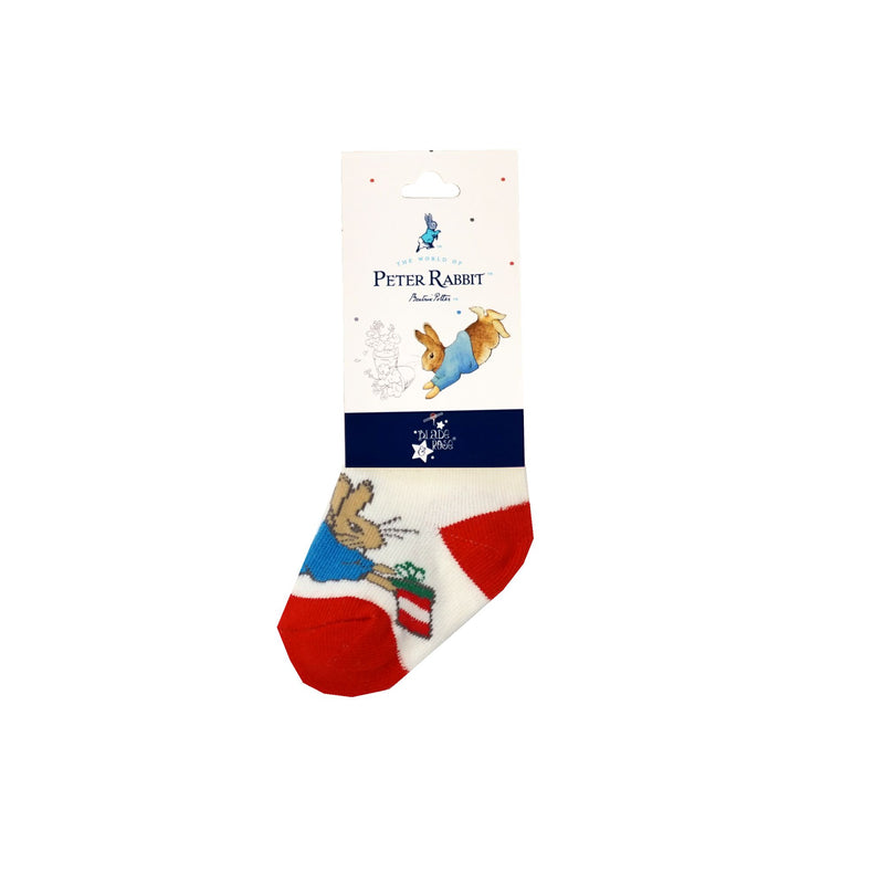 Peter Rabbit Festive Socks 3-6 Years