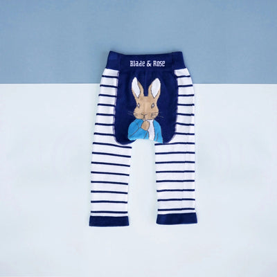 Peter Rabbit Navy Stripe Leggings 6-12 Months