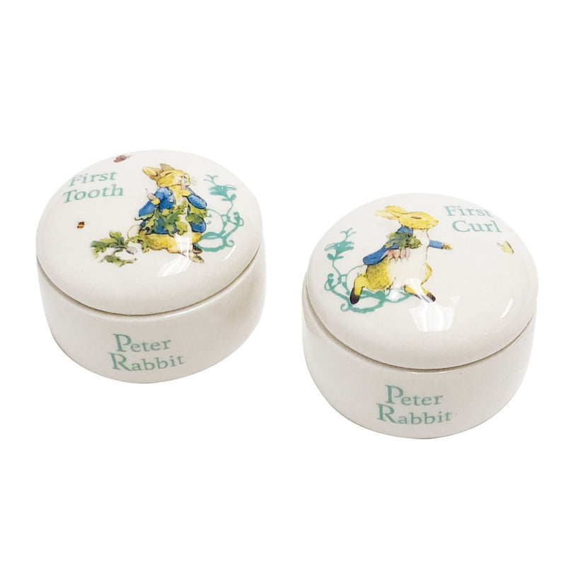Peter Rabbit First Tooth & Curl Box by Beatrix Potter