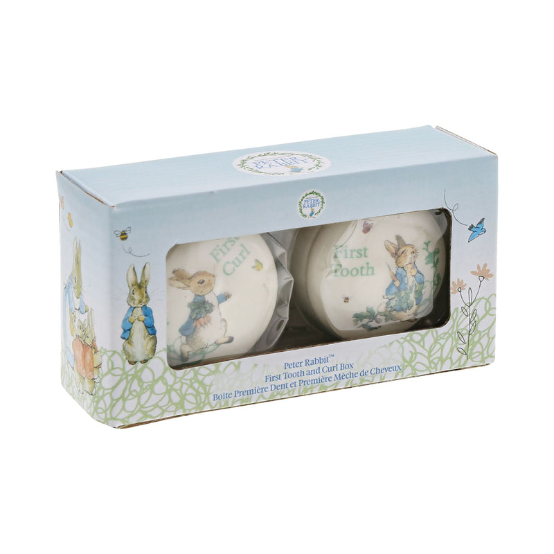 Peter Rabbit First Tooth & Curl Box by Beatrix Potter