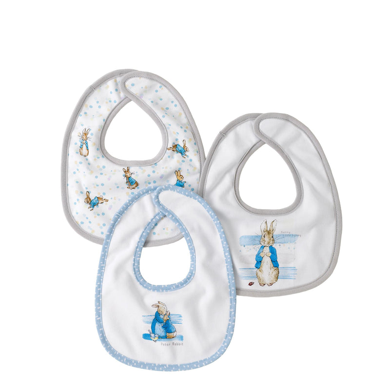 Peter Rabbit Baby Collection Bib (set of 3) by Beatrix Potter