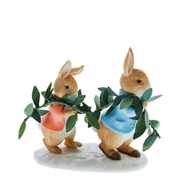 Peter Rabbit and Flopsy Figurine