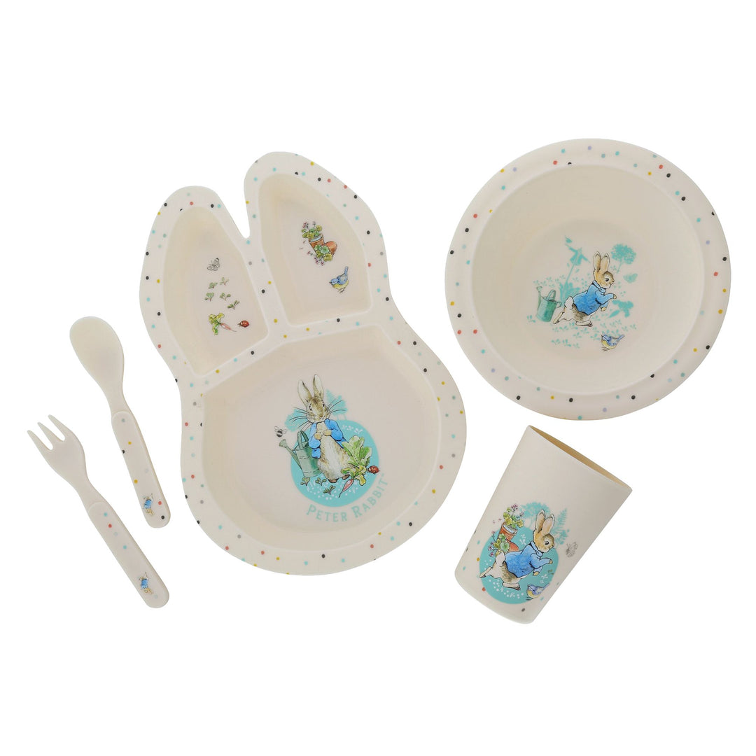 Peter Rabbit Dinner Set by Beatrix Potter