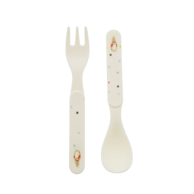 Flopsy Fork and Spoon Set by Beatrix Potter