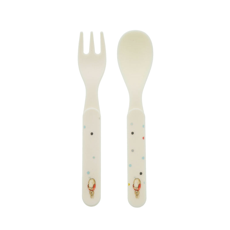 Flopsy Fork and Spoon Set by Beatrix Potter